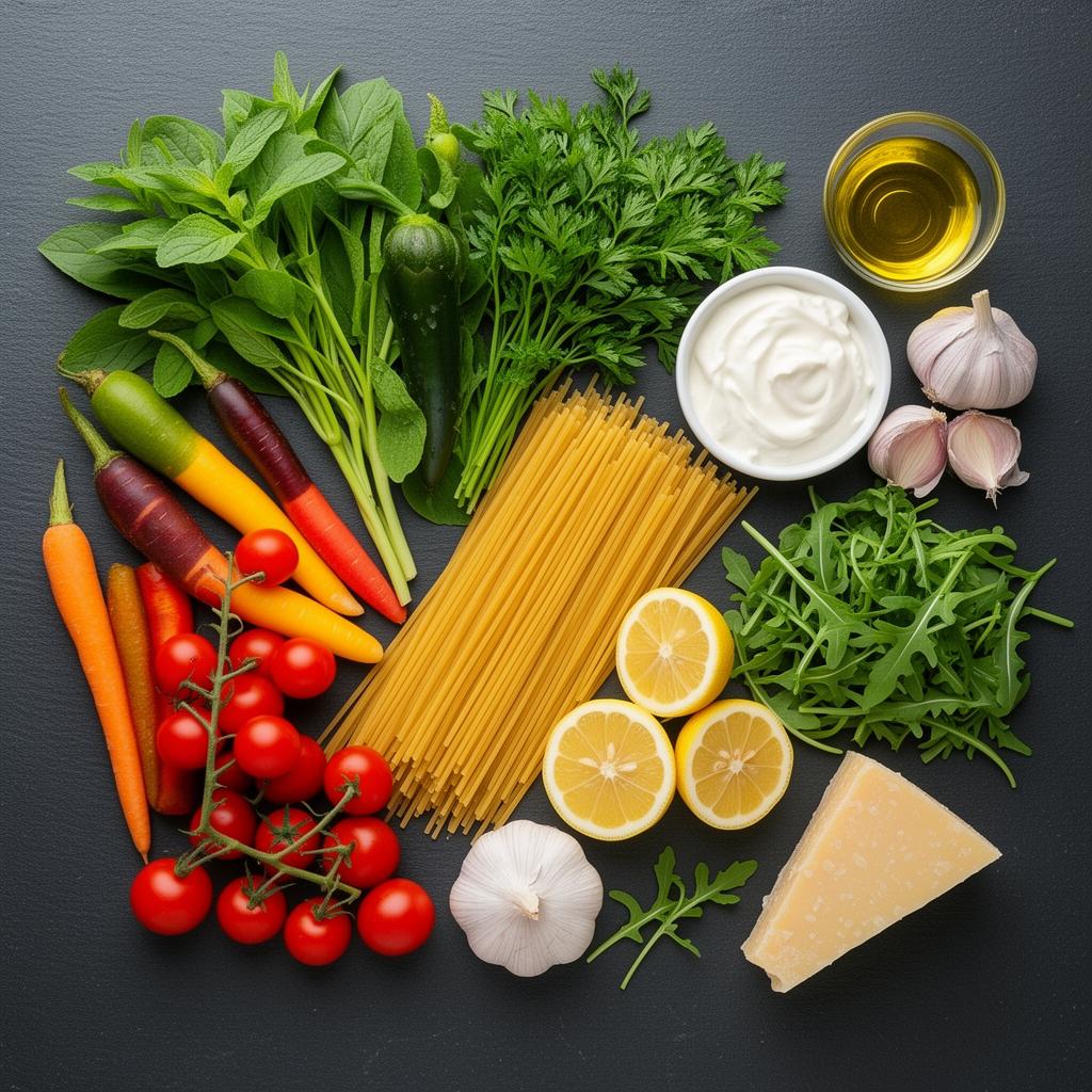 Fresh food ingredients